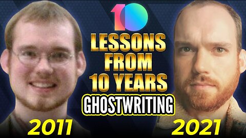 10 Lessons from 10 Years Ghostwriting ft. Celebrity Ghostwriter and Writing Coach Joshua Lisec