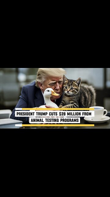 🚨The Trump Adm Have Cut Down Over $28 Millions Dollars Total Animals Testing Programs! 😍 #ASL #deaf