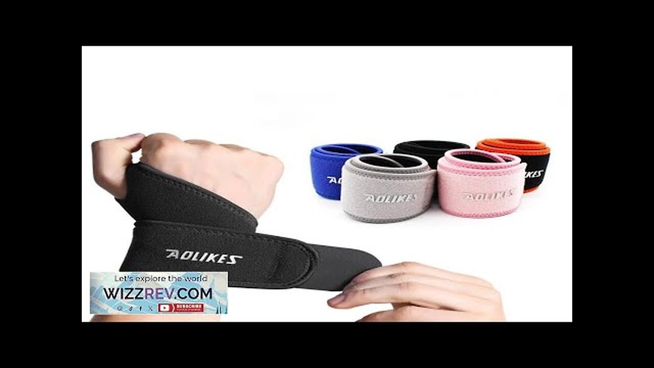 AOLIKES 1PCS Elastic Bandage Wrist Band Anti-slip Breathable Hand Protection Review