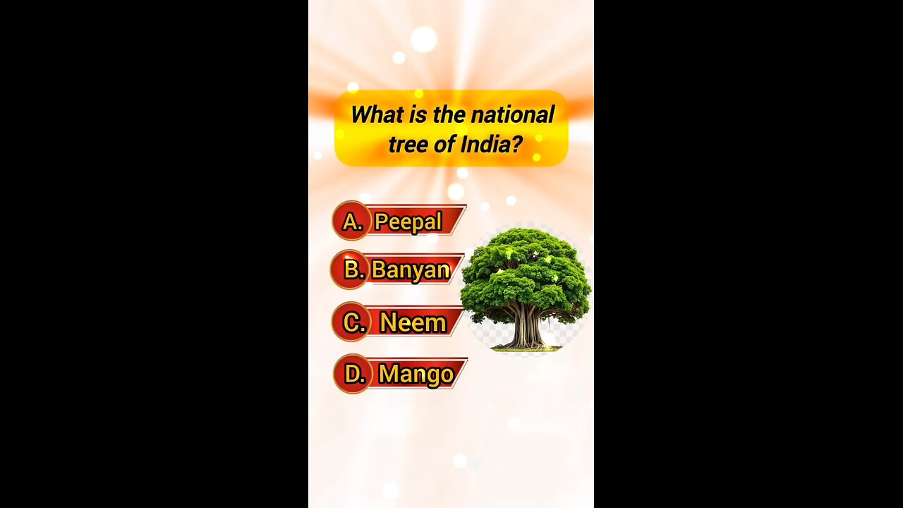 what is the national tree of india