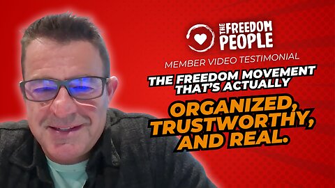 The Freedom Movement That’s Actually Organized, Trustworthy, and Real