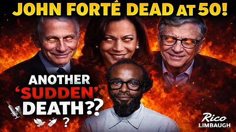 John Forté Dead at 50🙏Another “Sudden” Celebrity Death Raises Alarming Questions 💉🕊️