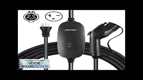 VEVOR Level 2 EV Charger 16 Amp 110V-240V 3.84 kW Portable Electric Review