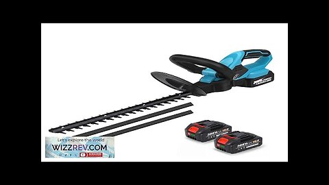 21V Cordless Hedge Trimmer Household Garden Trimmer Pruning Saw Lawn Mower Electric Review