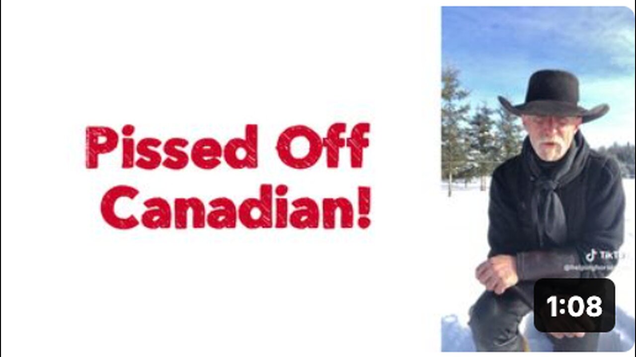 Pissed Off Canadian!