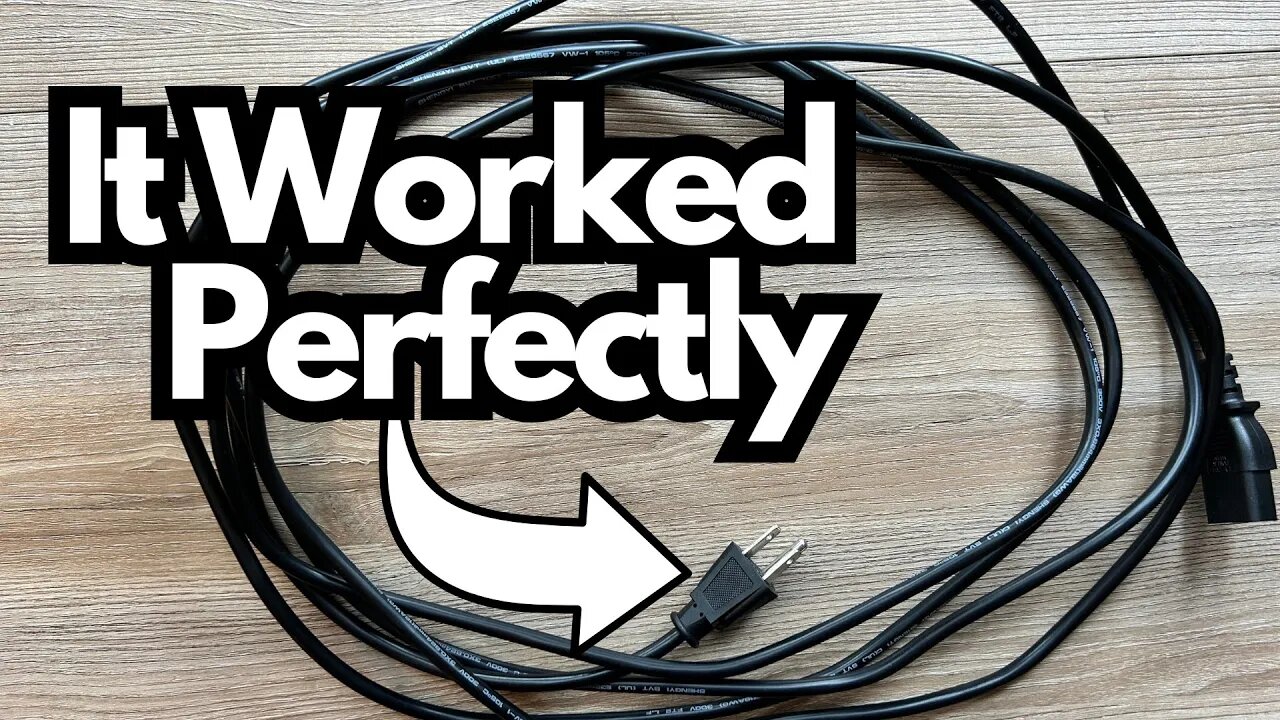 Omnihil 15 Foot Amp Cord - It Worked Great