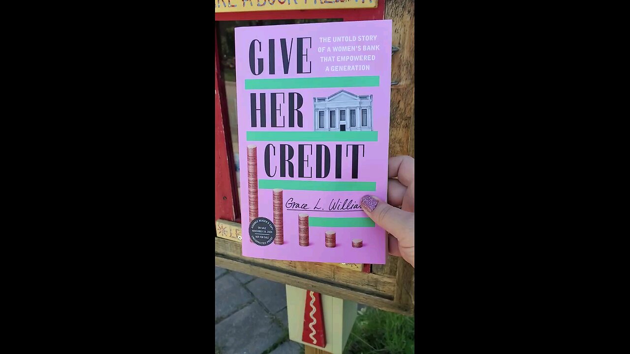 Donating The ARC of Give Her Credit by Grace L. Williams