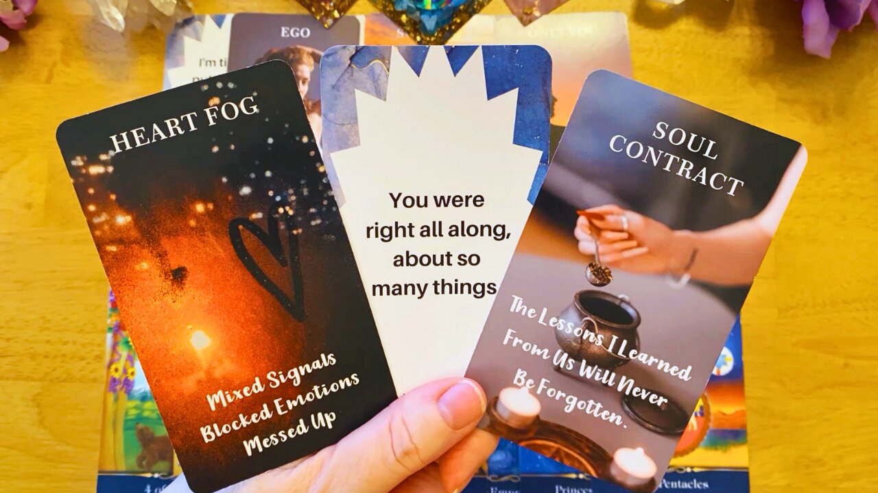 I REALIZE YOU'RE RIGHT ABOUT EVERYTHING! 💕 COLLECTIVE LOVE TAROT READING 🔥 (IN-DEPTH) #lovereading