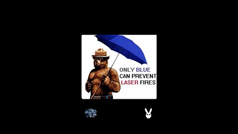 Blue Protection From Laser Forest Fires