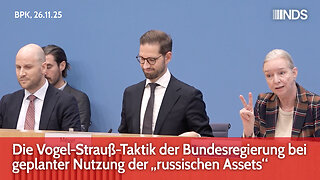Die Vogel-Strauß-Taktik der Bundesregierung bei geplanter Nutzung der „russischen Assets“ | BPK