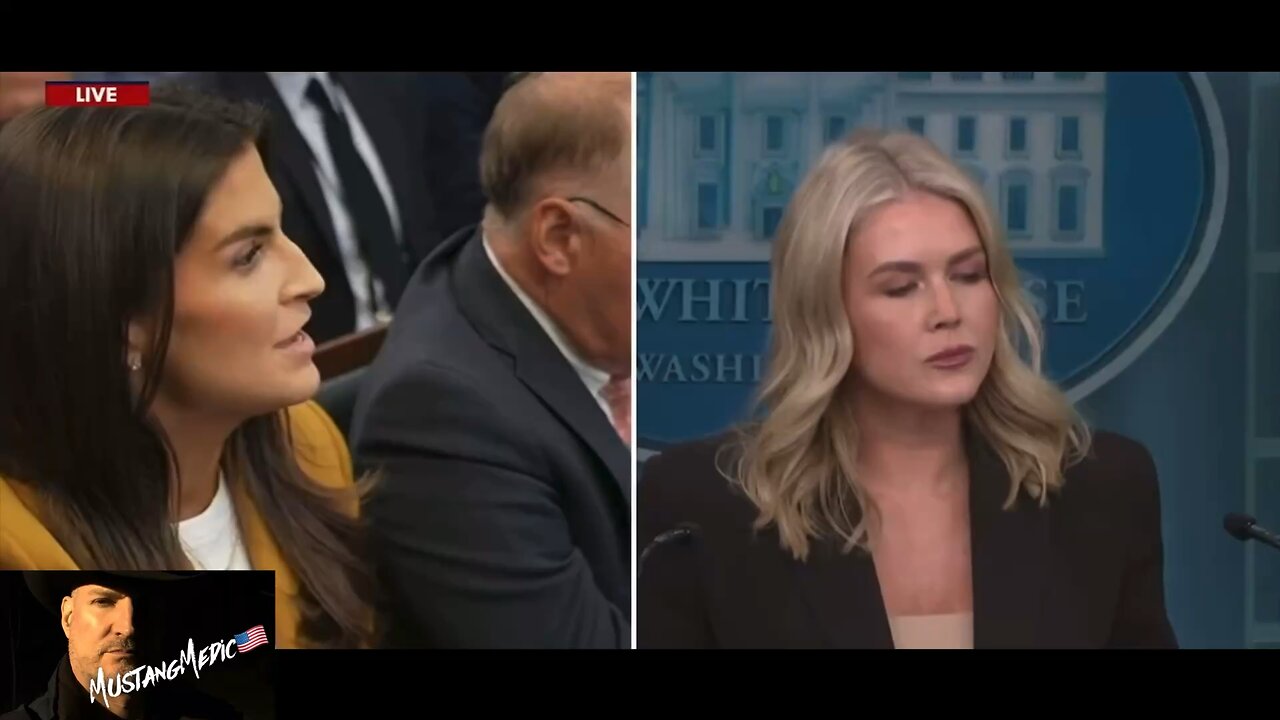 BREAKING NEWS:📣 Kaitlin Collins, from CNN, is completely owned by Karoline Leavitt.