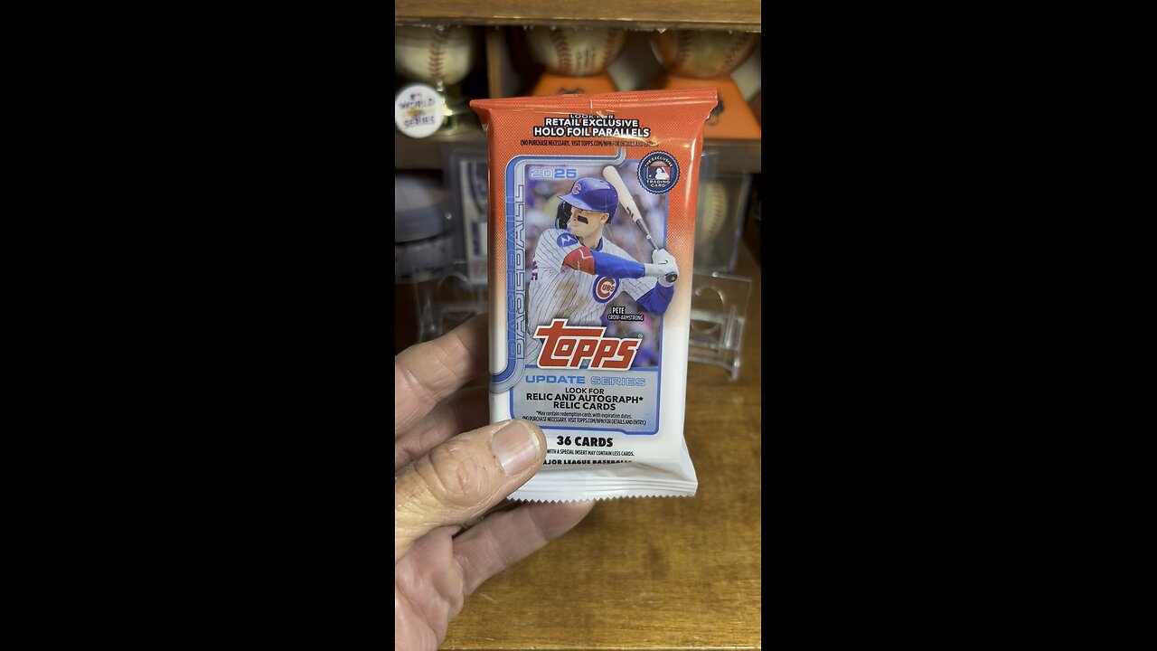 2025 #Topps Update #packopening #baseballcards #fatpack #astros