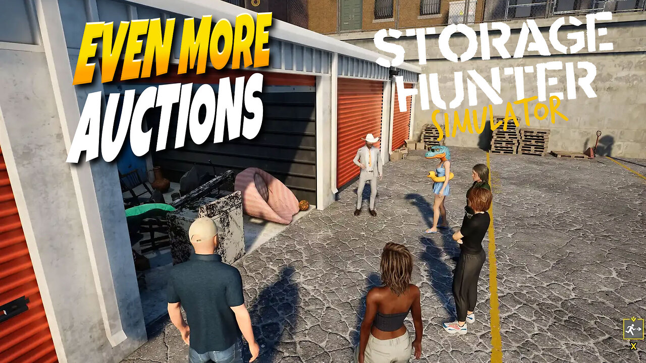 Blind Auctions and Maxing Out Reputation | Storage Hunter Simulator