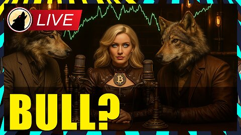 🐺 Bitcoin, Crypto and Trad Markets BULLISH? 🐺🚨LIVESTREAM🚨