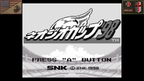 ネオジオ・カップ'98 (NEOGEO Pocket - Attract Mode) [JP Version of "NeoGeo Cup '98"]