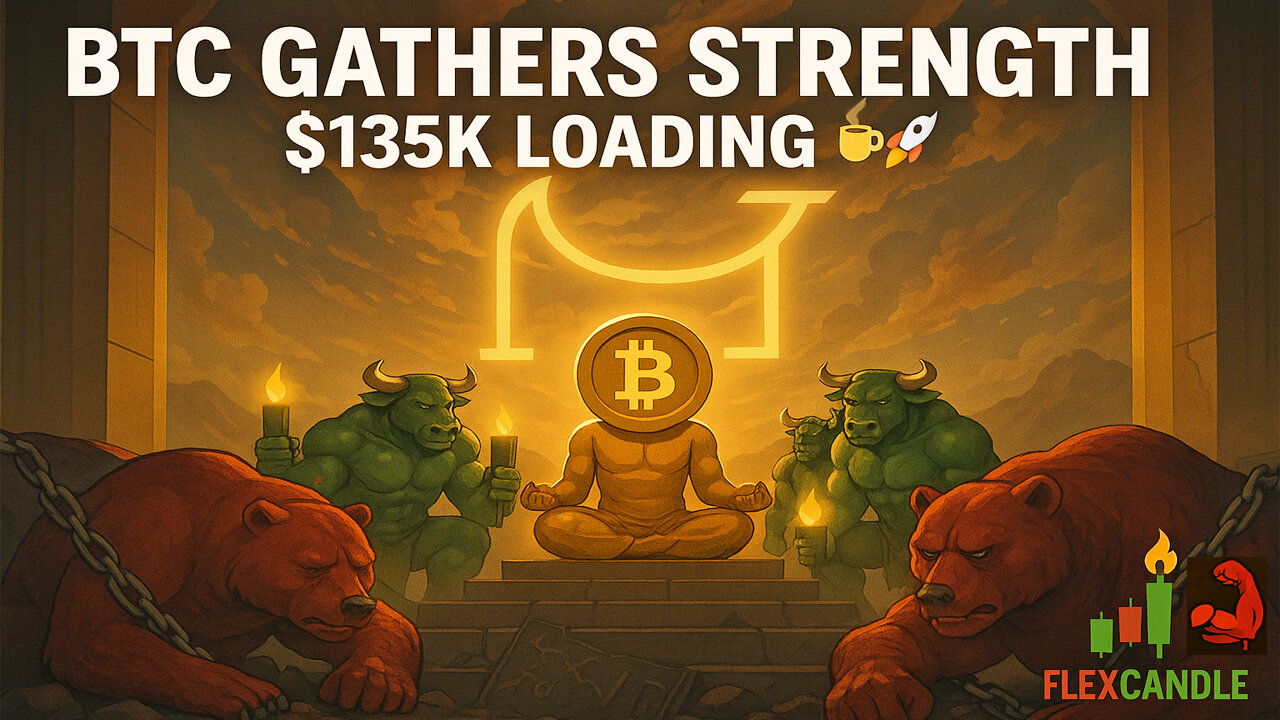 Bitcoin Setting the Trap Before the Blast? ⚡ Cup & Handle Loading to $135K 🔥 EP. 174