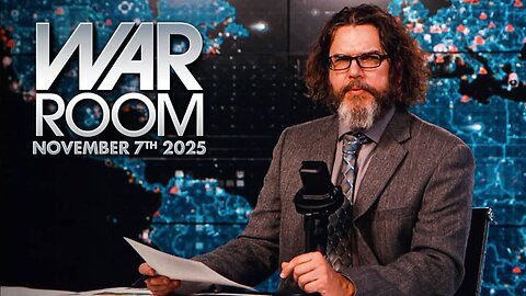 WAR ROOM WITH HARRISON SMITH - 11/7/2025: J6 Pipe Bomber Identified? Reports Claim Capitol Hill Officer Planted Device, GOP Rejects Dems 1-Year Gov’t Extension & Operation Arctic Frost Is CRUCIAL To Taking Down Deep State