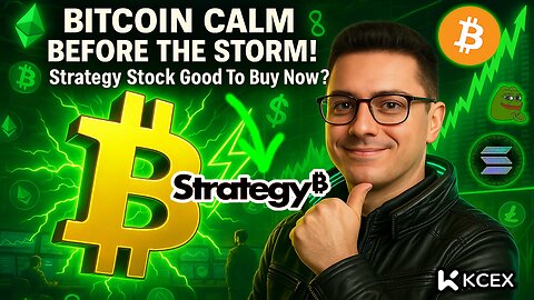 Bitcoin Big Move Soon!! Strategy Stock Best To Buy Now??