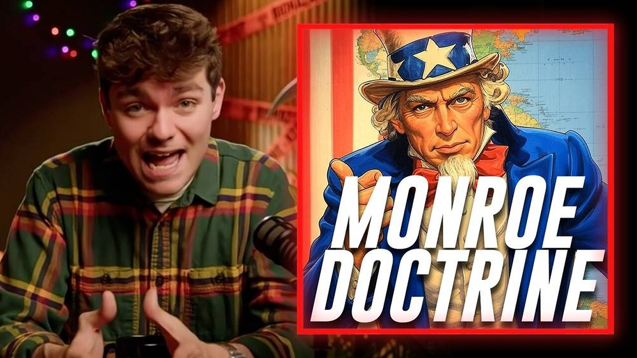 BREAKING EXCLUSIVE: Nick Fuentes Endorses The Monroe Doctrine & Supports