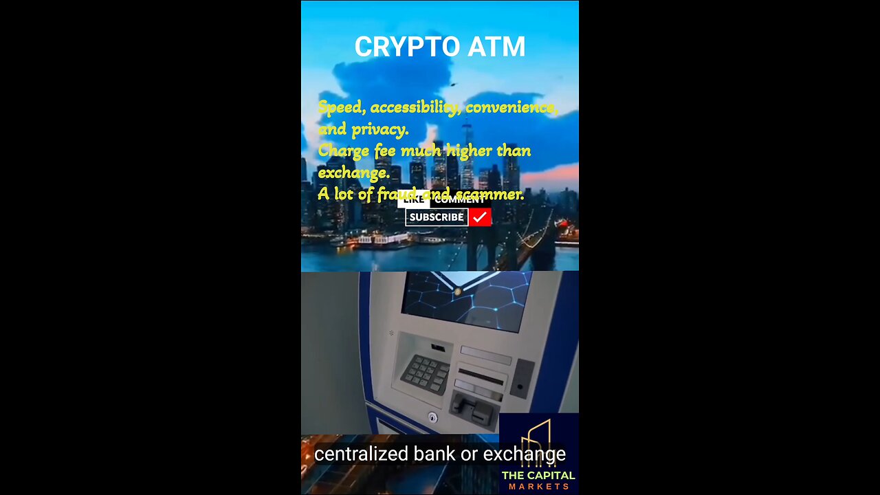 CRYPTO ATM, PRO AND CON