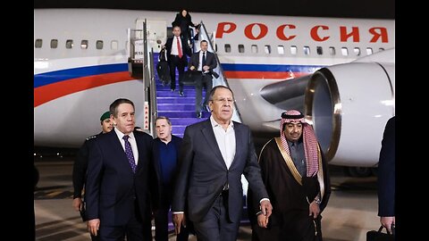 🚩Russia's Sergei Lavrov arrives in Saudi Arabia for talks with US officials.