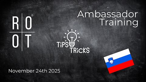 Črni petek: prodaja in nasveti | Usposabljanje ambasadorjev | 24. november 2025 | Slovenian