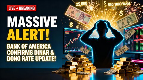 💰 Massive Alert — Bank of America Confirms Dinar & Dong Rate Update! ⚡ 💥 Iraqi Dinar News 2025