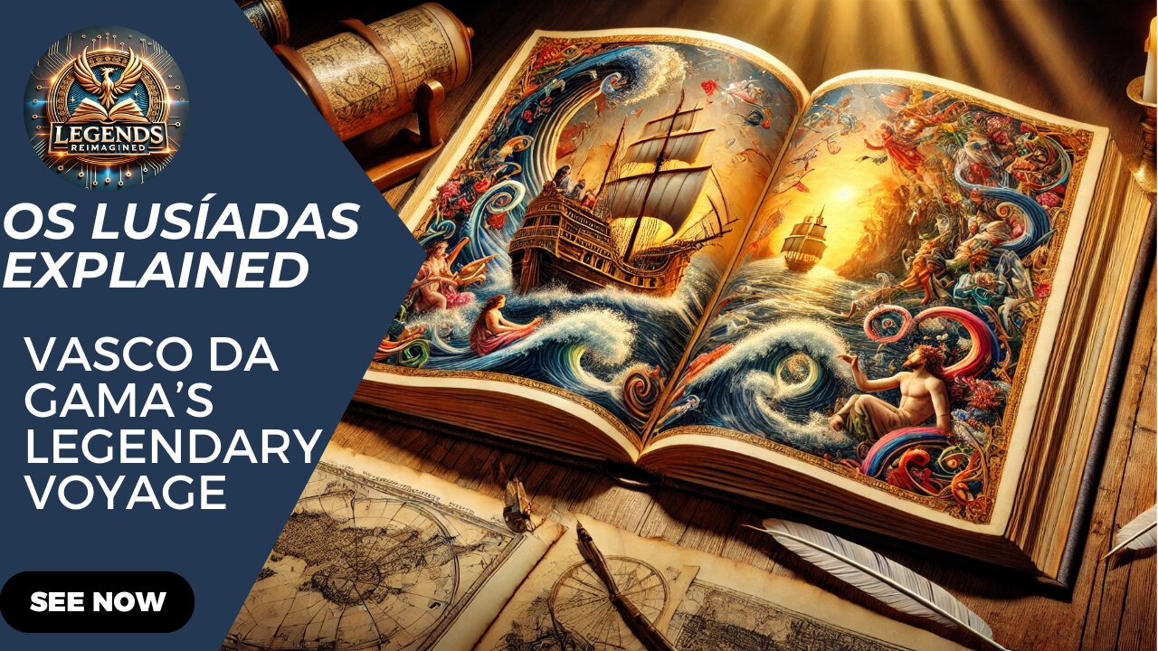 The Story of Os Lusíadas – Portugal’s Greatest Epic Poem | Vasco da Gama’s Legendary Voyage