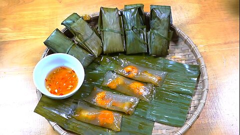 Traditional Vietnamese cakes (Part 4) - "Banh bot loc"