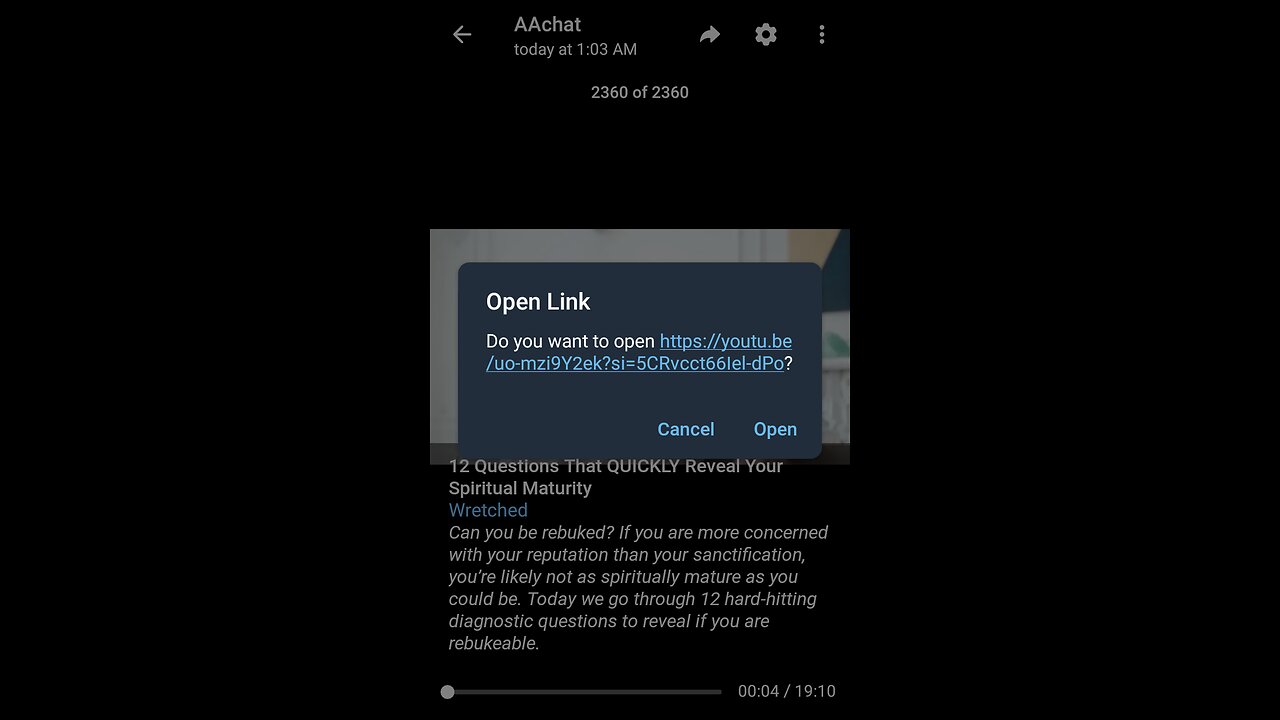 Documentary: 12 Spiritual Maturity Questions