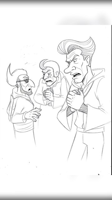 The local social club and rusty stripes