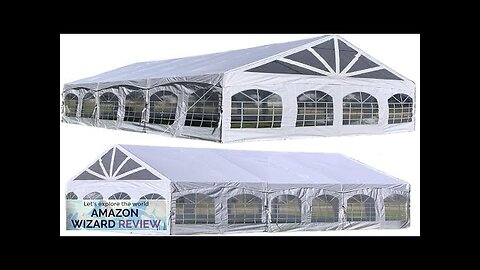 DELTA 30'x20 PE Marquee Tents for Parties Outdoor Wedding Party Tent Heavy Review