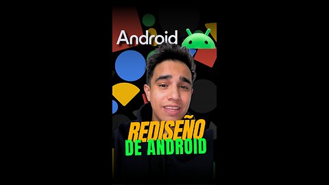 Este es el nuevo logo de ANDROID #AndroidRediseño #LogotipoAndroid #DiseñoAndroid3D