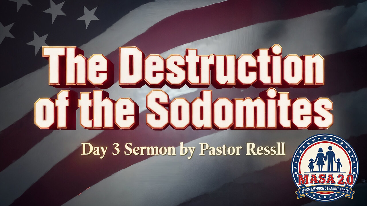 The Destruction of the Sodomites | MASA 2.0 Conference | Pastor Ressl