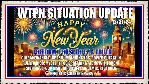 GLOBAL FINANCIAL CRASH, EBS, MYSTERY FOG DRONES, BIRD FLU, UKRAINE, ARRESTS, GCR