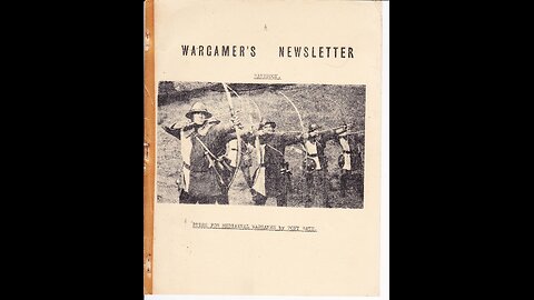 Tony Bath circa 1966 Medieval Rules Play-through - Part 1