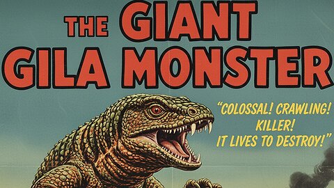 The Giant Gila Monster (1959) Cult Creature Feature Horror