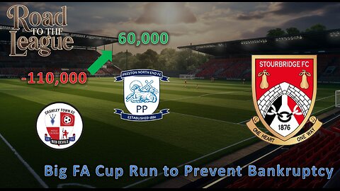 Big FA Cup Run to Prevent Bankruptcy l Fm26 Road to the League l Ep. 6