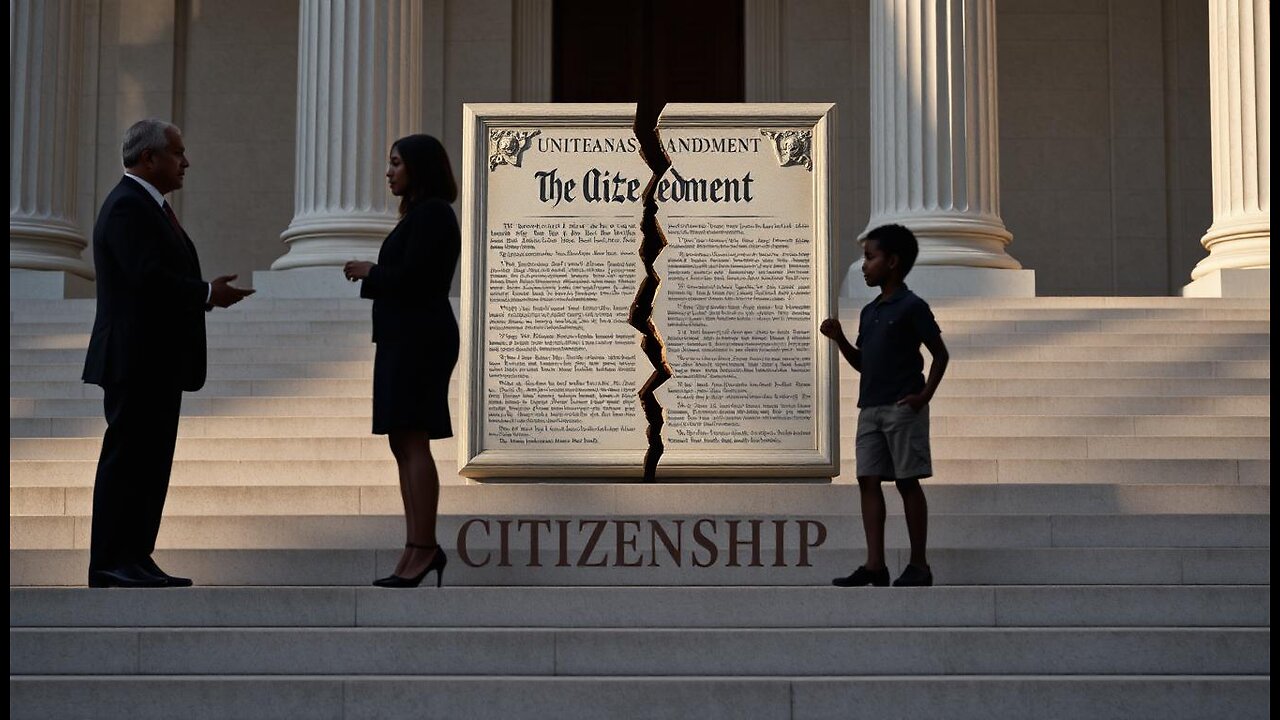 Trump Vs. Birthright Citizenship 🐣🇺🇸❌