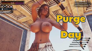 Conan Exiles purge day busty boobs Breast expansion huge tits