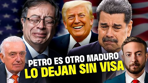 🚨 TRUMP Quita la VISA a PETRO Por incitar a la VIOLENCIA | Agustín Laje y Carlos Ruckauf