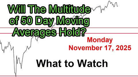What to Watch Update for Monday November 17, 2025