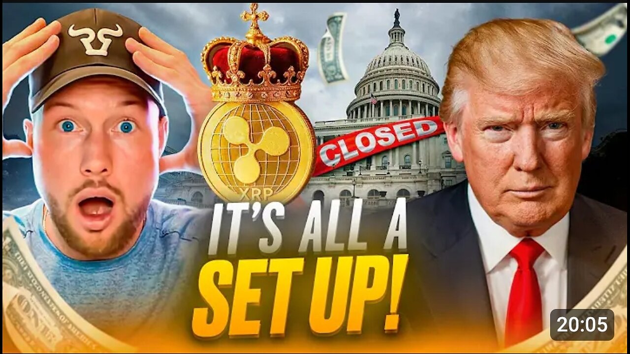 Ripple XRP_ “GOVERNMENT SHUTDOWN IS A SET-UP” Trump’s CRYPTO CABAL is Front-Running Retail….