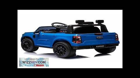 ALL 4 KIDS Licensed Ford Ranger Ride On Car Review