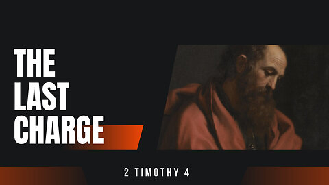 The Last Charge - Pastor Bruce Mejia