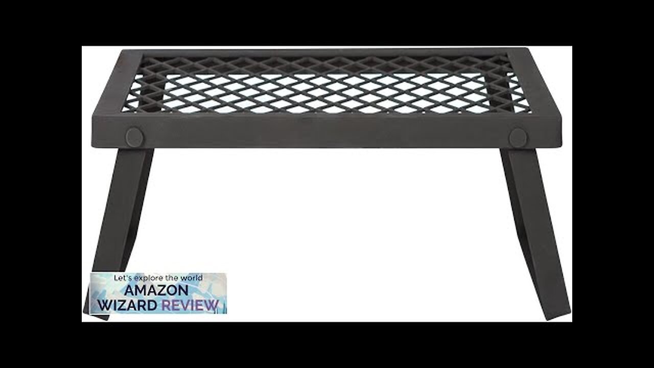 Amazon Basics Portable Outdoor Folding Campfire Grill Review