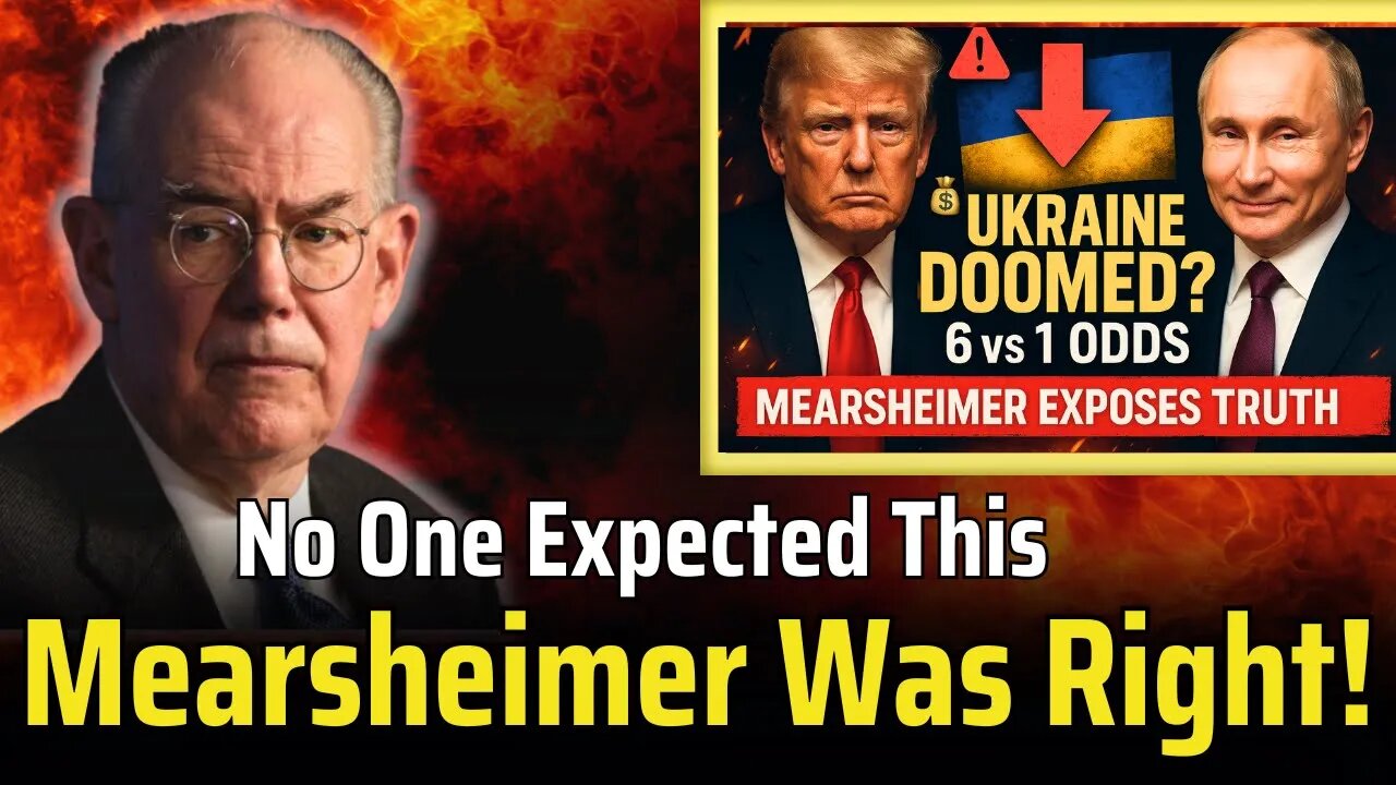 John Mearsheimer's Uncomfortable Truth: Ukraine is Doomed