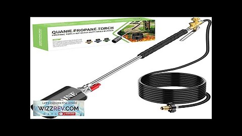 Propane Torch Weed Burner KitHigh Output 2400000 BTU with Self Igniter Review