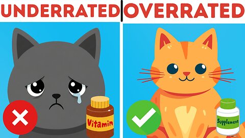 Overrated VS Underrated Cat Supplements Edition