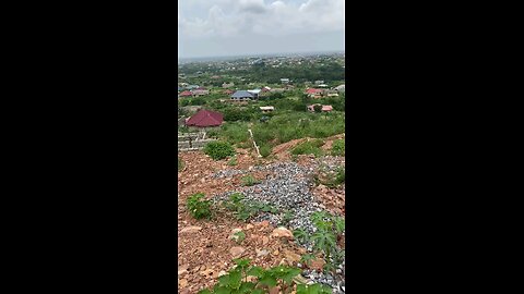 Surveyor measuring the Land in Aburi, Ghana 🇬🇭